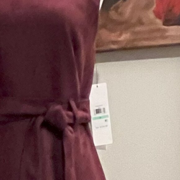 Clavin Klein Midi Suede Dress - Picture 2 of 2